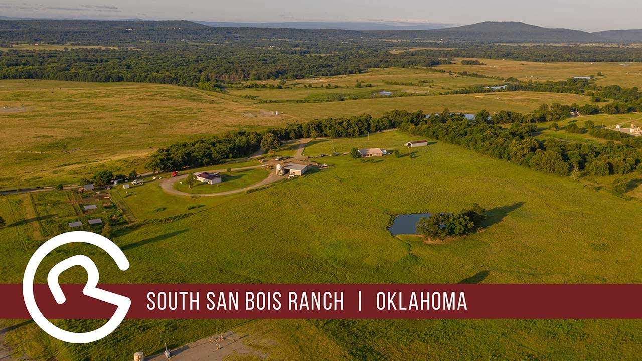 Oklahoma ranch land for sale South Sans Bois Ranch Mason & Morse