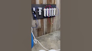 Maple sap transfer for RO processing. #maplesyrup