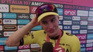 Olav Kooij - Interview at the finish - Stage 9 - Giro d'Italia 2024