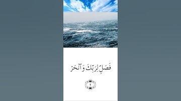 سورة الكوثر للقارئ ماهر المعيقلي