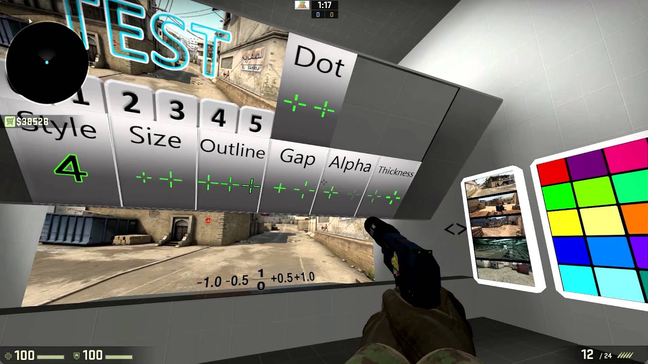 CS:GO Map Vorstellung - Extrem leicht das Crosshair ändern! - YouTube