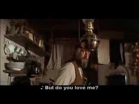 Fiddler On The Roof Do You Love Me With Subtitles Youtube