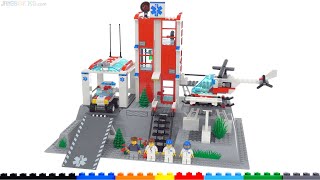 LEGO City Hospital from 2006 reviewed! Set 7892, a Patreon supporter's childhood favorite!