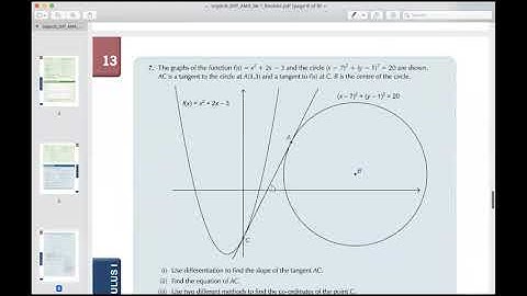 Implicit Differentiation introduction Leaving Cert Higher Level Maths