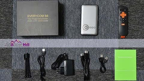 Touyinger Everycom S6 plus Mini pocket Projector | Best Android Projector | Shopperhill Reviews