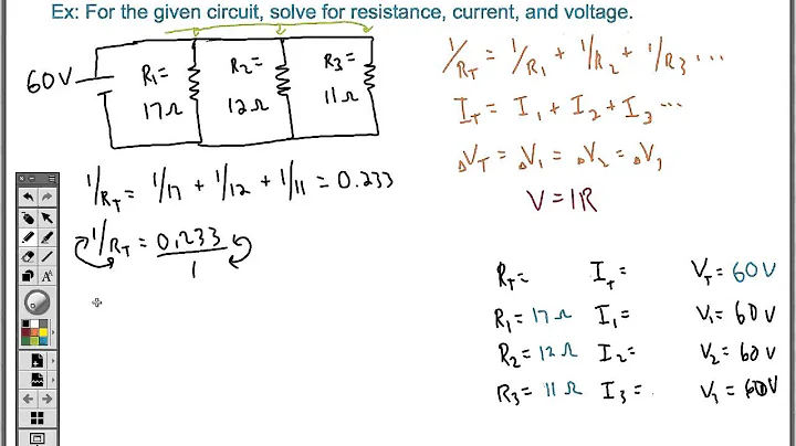 How to Solve a Parallel Circuit (Easy)