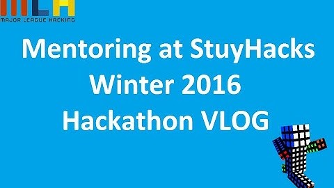 Mentoring at StuyHacks Winter 2016 Hackathon VLOG