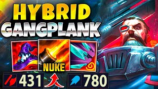 *1000+ COMBINED STATS* Hybrid Gangplank With New Item Update...