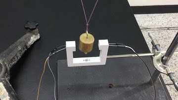 simple pendulum experiment with Arduino photo gate 3d printed