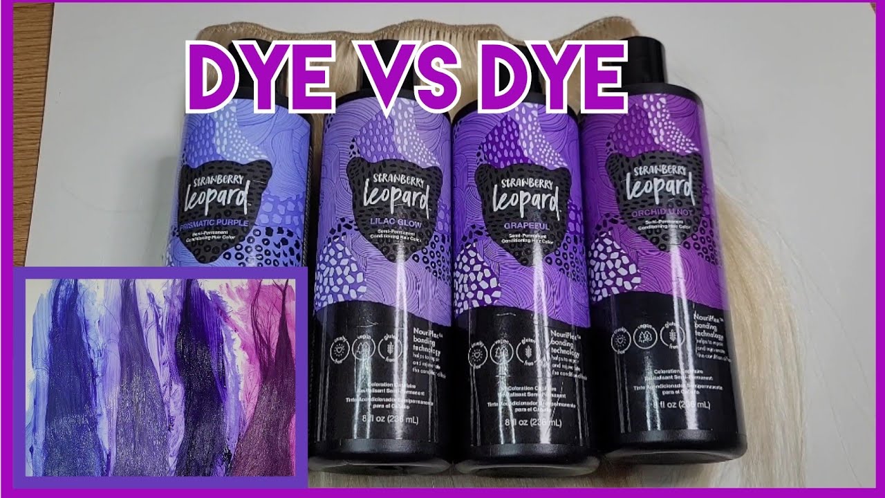 Dye VS Dye - Strawberry Leopard Purples Edition - thptnganamst.edu.vn