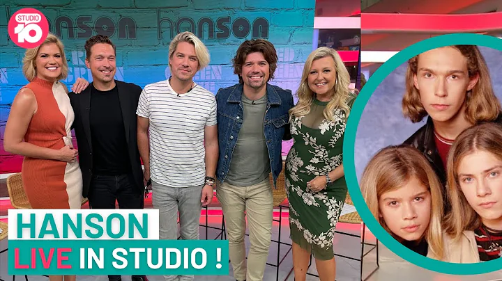 Hanson In Studio for their Red Green Blue Tour | S...