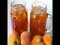 شاي مثلج بنكهة الخوخ /آيس تي / Peach Iced Tea