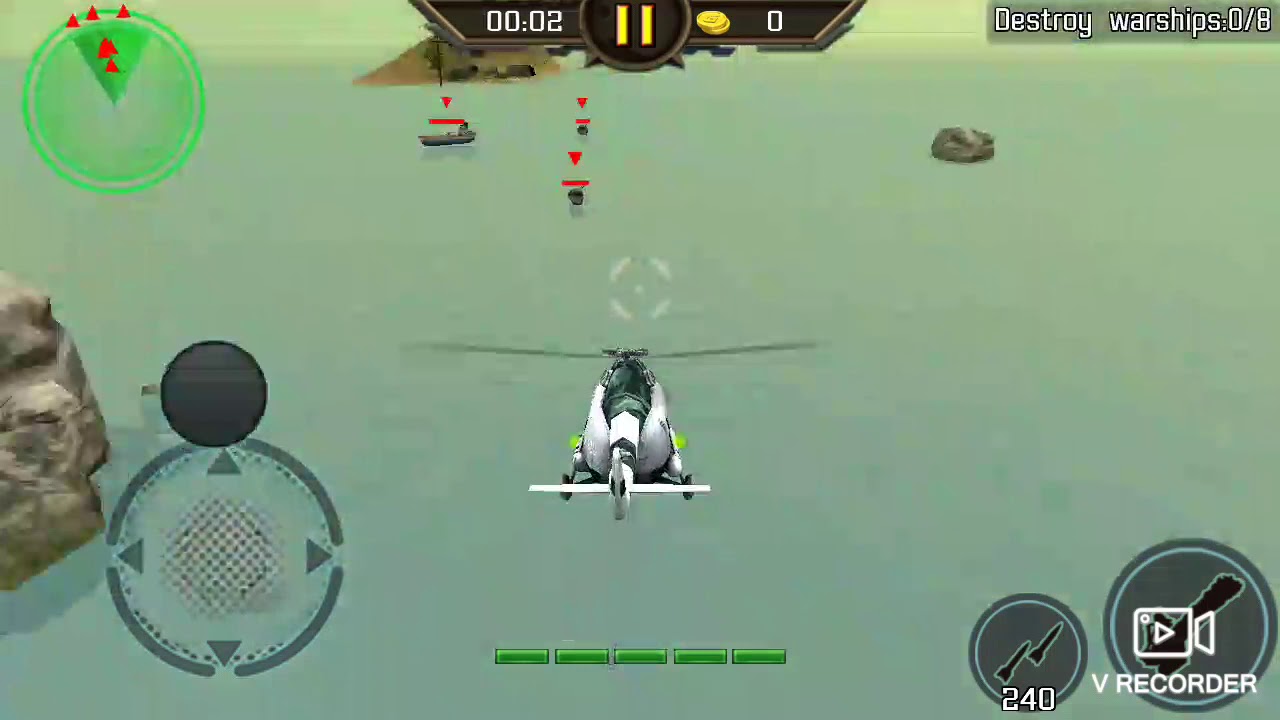 I PLAY AND CROSS LEVEL 3 IN GUNSHIP STRIKE 3D. ENTERTAINMENT PEN - YouTube