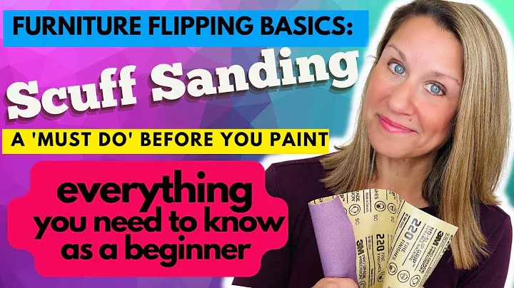 Furniture Flipping Basics: A Beginner's Guide to Scuff Sanding Made Easy