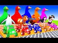 5 Giant Duck, Monkey, Piglet, chicken, dog, Lion, Sheep, Transfiguration funny animal 2023