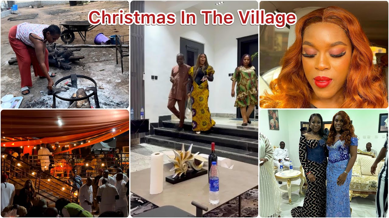 Рождество в Нневи. Очень деревенское Рождество.