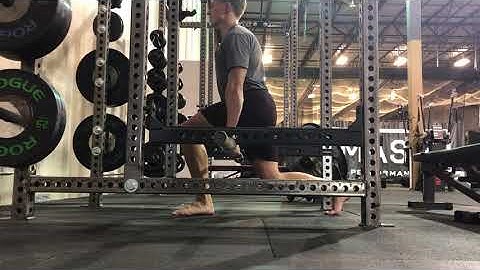BB Split Squat Overcoming Isometric