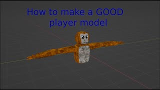 How to make a player model for your gorilla tag fan game 🔴UPDATED🔴