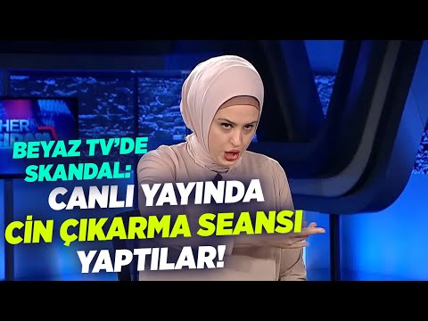 Beyaz Tv'de Skandal: Canlı Yayında Cin Çıkarma Seansı Yaptılar! | KRT Haber