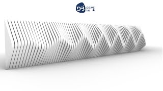 Grasshopper 3D: Sine wave vertical  facade