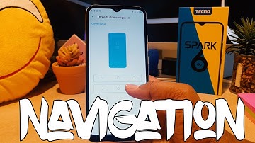 How to change navigation buttons in Tecno Spark 6 Go