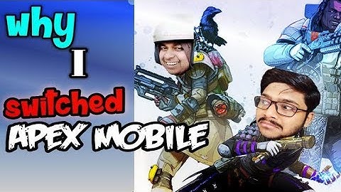 Why i switched from PUBGmobile to Apex legends Mobile
