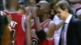 Chicago Bulls - Detroit Pistons | 1991 Playoffs | ECF Game 4: Bad Boys are History