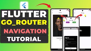 flutter gorouter tutorial - easy navigation tutorial using gorouter