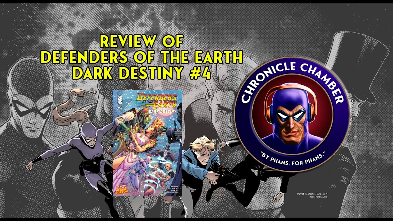 Review: 'Defenders of the Earth: Dark Destiny #4' from Mad Cave Studios