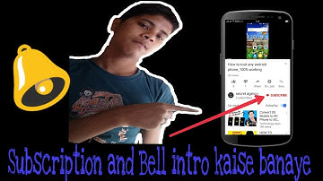 How to make subscription intro like technical guruji | make bell icon intro | 2018