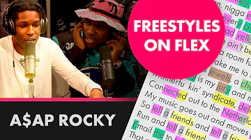 A$AP Rocky Freestyle on Flex - Lyrics, Rhymes Highlighted (440)