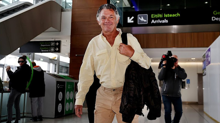Gerry ‘The Monk’ Hutch addresses Election 2024 bid at Dublin Airport