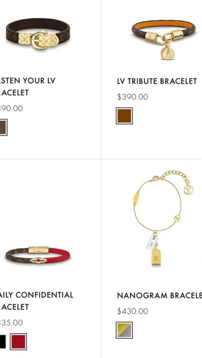 lv tribute bracelet