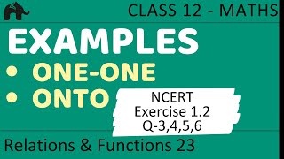 Maths Relations & Functions part 23 (Example one-one onto) CBSE class 12 Mathematics XII