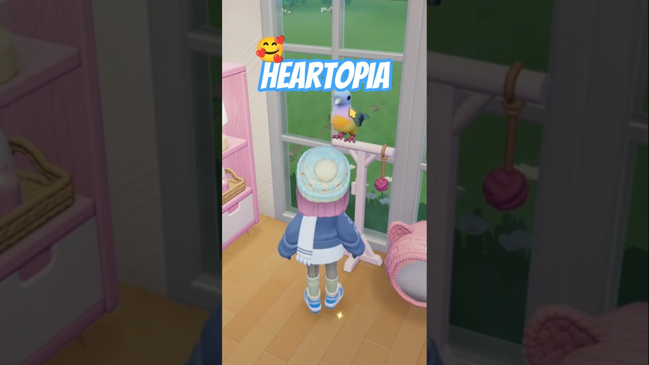 🌸🦋 RŮŽOVÁ POHODA V HEARTOPII 🦜✨