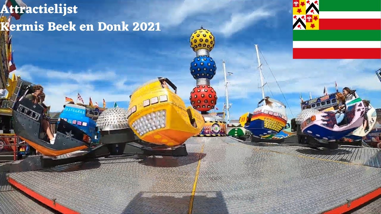 Attractielijst Kermis Beek en Donk 2021 YouTube Attractielijst Kermis Beek en Donk 2021 YouTube
