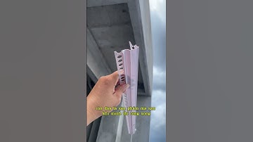 Nẹp chỉ ngắt nước đáy ban công #phuongnhapho #kinhnghiemxaynha #thietkethicongnhadep