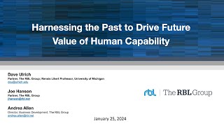 Celebrating 25 Years - Harnessing the Past to Drive the Future of Human Capability