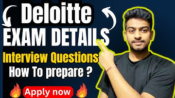 How To Prepare For Deloitte Exam | Interview | Coding | Online Assessment | Syllabus 2024