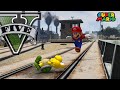 Super mario  saving koopa troopa  mario bros in gta 5