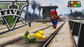 Super Mario | Saving koopa troopa | Mario Bros in GTA 5