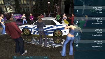 NFS Underground Definitive Edition Part 8 | Hard Difficulty | Manual Transmisison | Impreza WRX