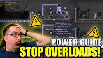 ⚡ Oxygen Not Included – Stop Power Overloads (Wires 101 Guide)