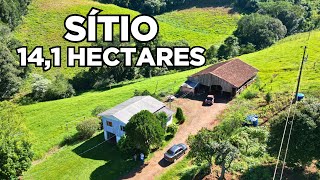 SÍTIO A VENDA EM SANTA CATARINA - CASA ÁGUA 14,1 hectares todo cercado e pasto formado R$ 880mil
