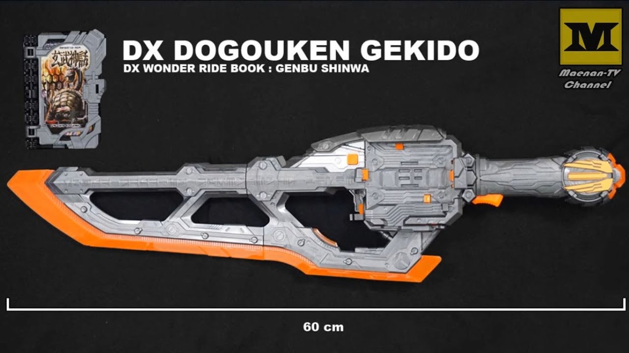 Download DX DOGOUKEN GEKIDO & GENBU SHINWA Wonder Ride Book (Kamen Rider BUSTER) Kamen Rider Saber ENG SUB