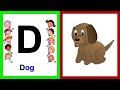 Alphabet A To Z For Kids ABCD Learning Video Toddlers Preschool
