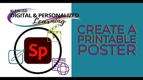 Adobe Spark Post: Create Printable Posters