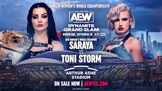 Saraya vs Toni Storm