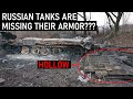 Russian Tanks are Missing Their Armor?