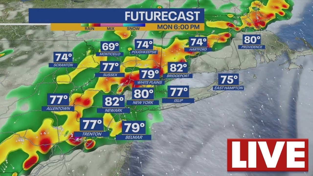 NYC weather radar | FOX 5 NY Newsroom Live